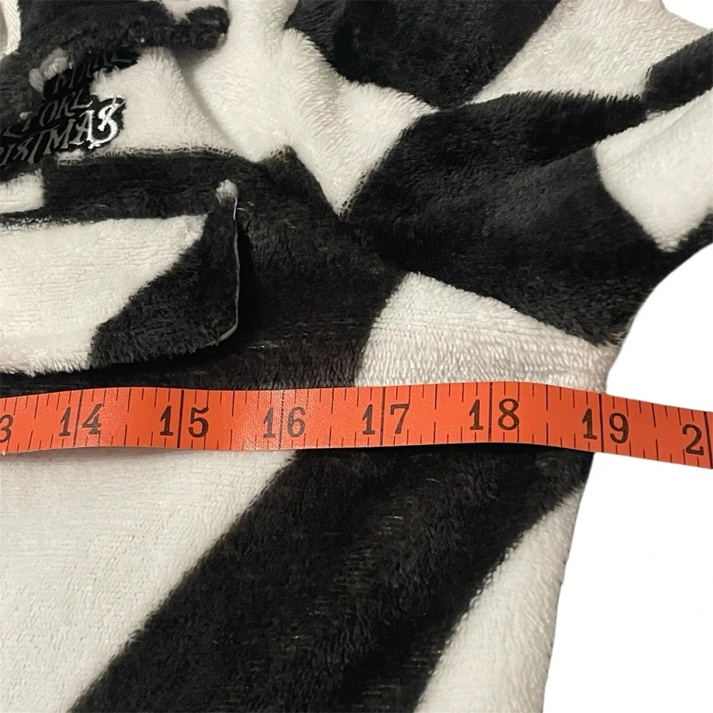 Disney Kids Nightmare Before Christmas Checkered Jacket - Black and White - XL - Picture 6 of 7
